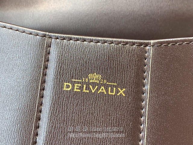 DELVAUX女包 Brillant手袋 德爾沃女手提包 女手拎包 Dv0020原版橡木灰 Delvaux女單肩包  fcs1315